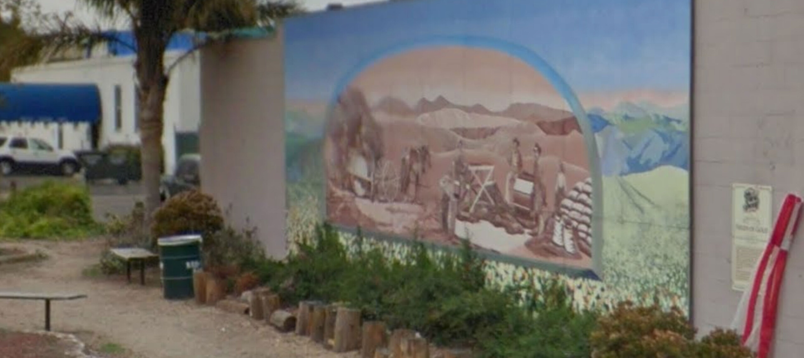 Lompoc Mural - Fields of Gold (2004) - Located at 117 1/2 South H Street (South Wall)