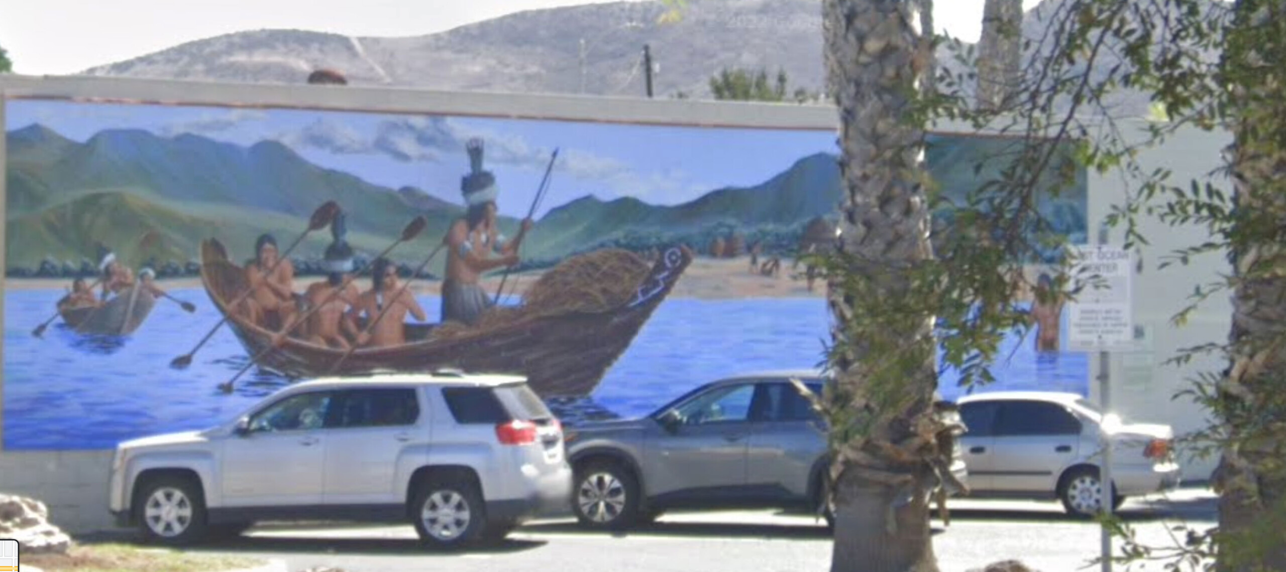Lompoc Mural - Chumash Indians (1992) - Located at 126 E. Ocean Ave.