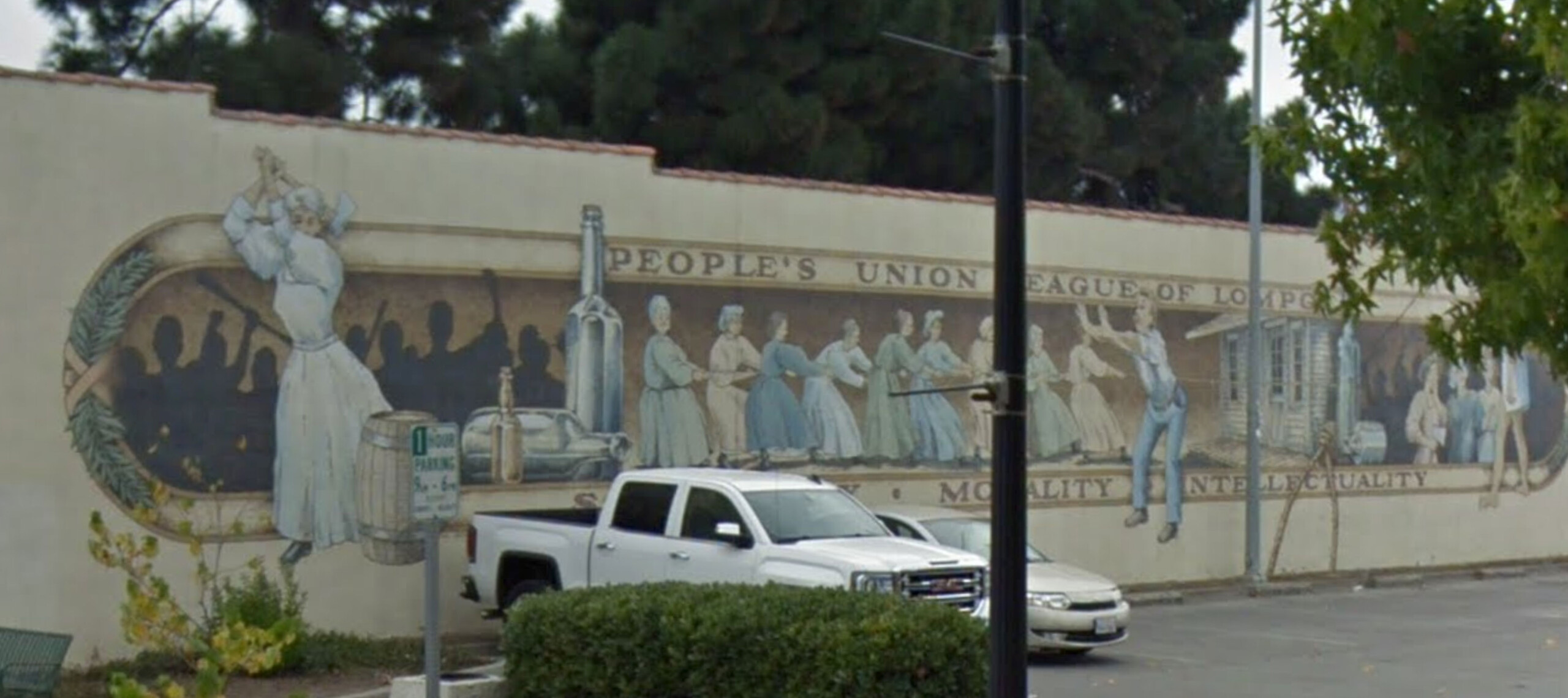 Lompoc Mural - Temperance (1992) - Located at 137 South H Street